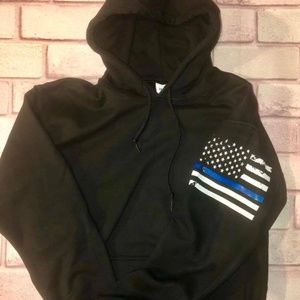 Thin Blue Line Hoodie